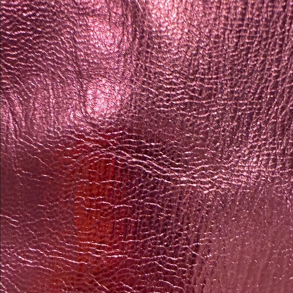 Free People Sabi Metallic Leather Crossbody Bag‎ Sangria Sunrise NWT - Picture 7 of 11